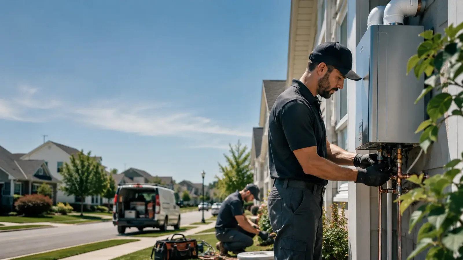 Tankless Water Heater Installation in Grandfalls, TX